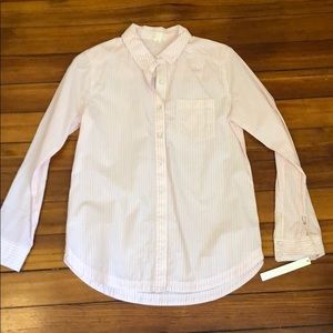 Light pink pin stripe dress shirt